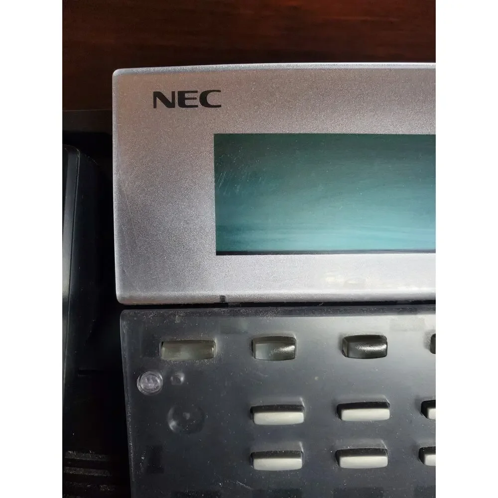 NEC Aspire 22B IP1NA-12TXH TEL Black Office Business Phone 0890043 Display HF